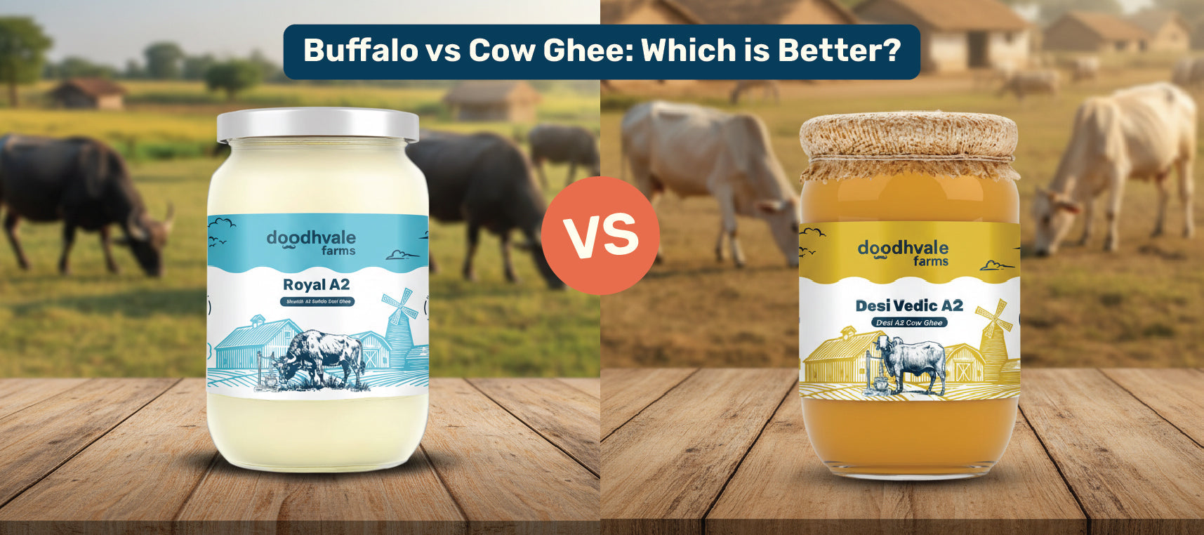 Which Ghee is Best Cow or Buffalo?