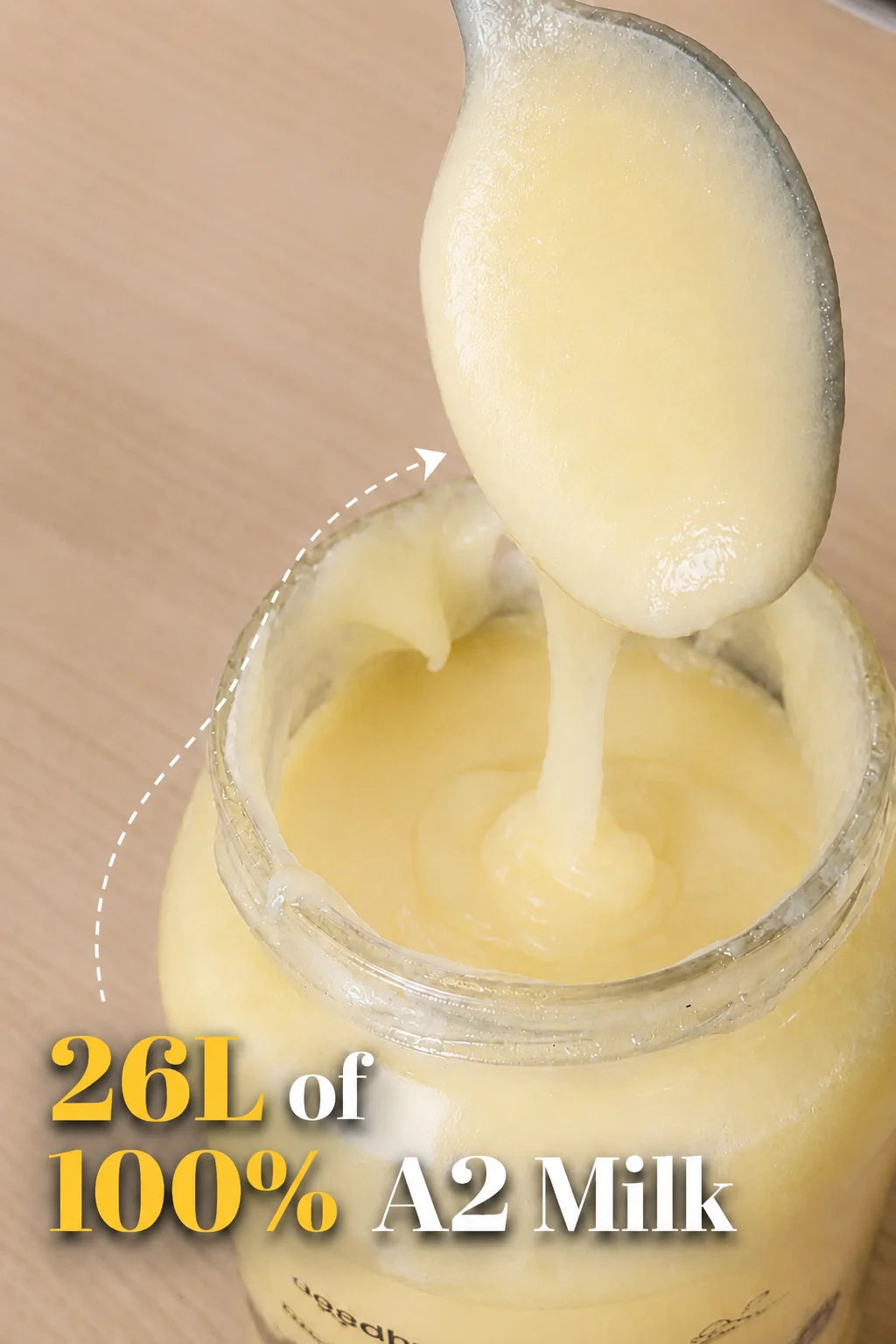 Royal A2 Buffalo Desi Ghee - (900 ML)