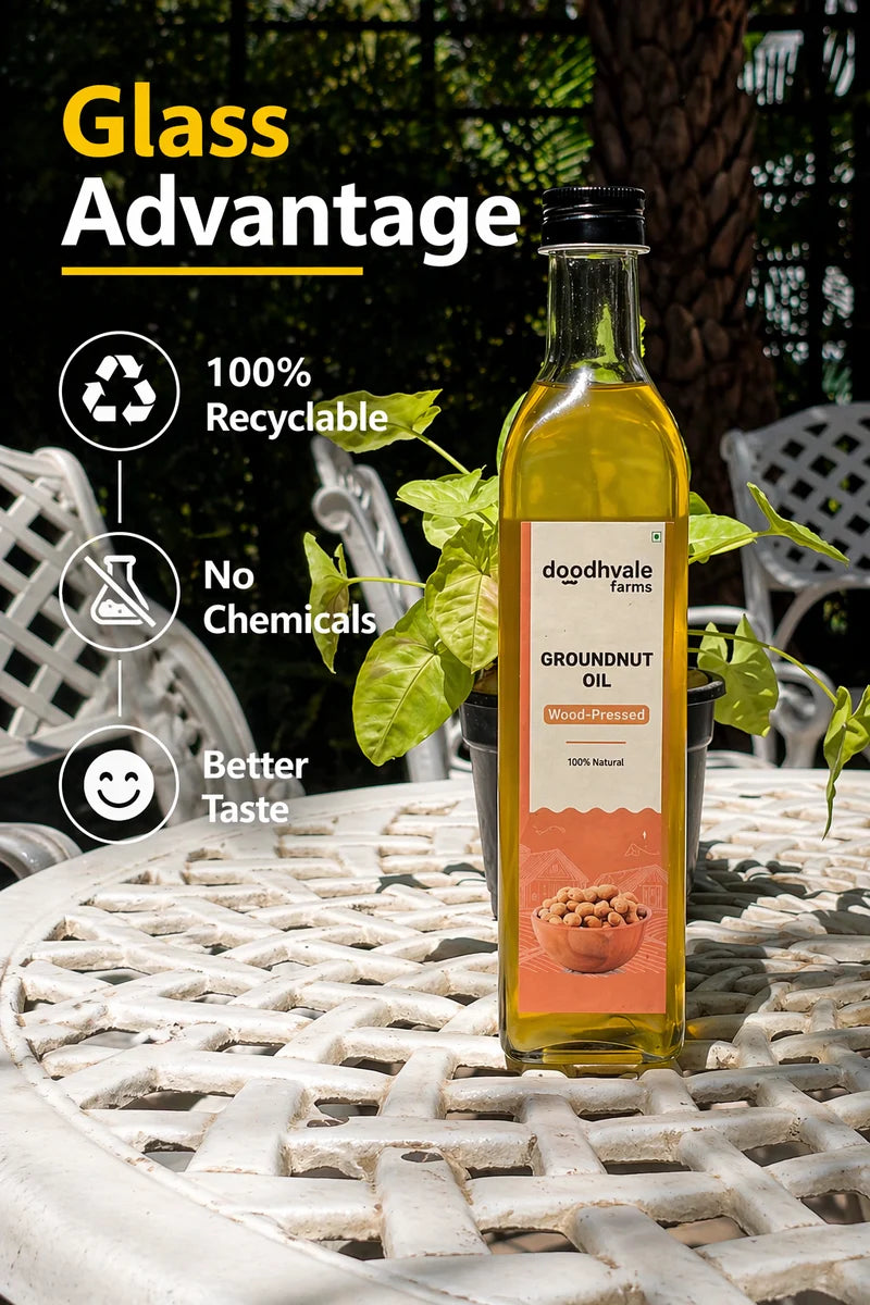 Kalanamak Rice (2 Kg) + Groundnut Oil (500 ML) Combo