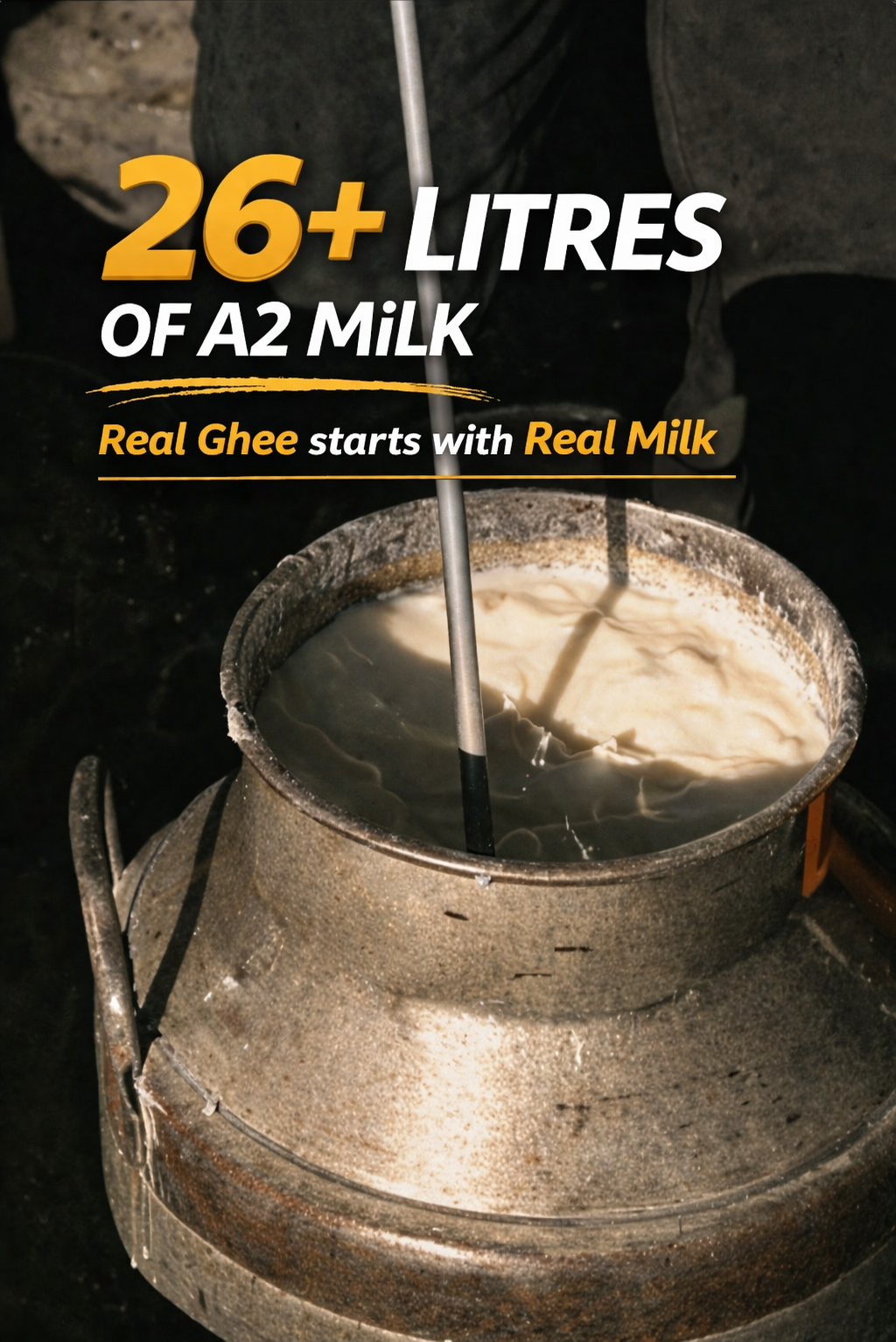 Cow A2 Vedic Desi Ghee B1G2