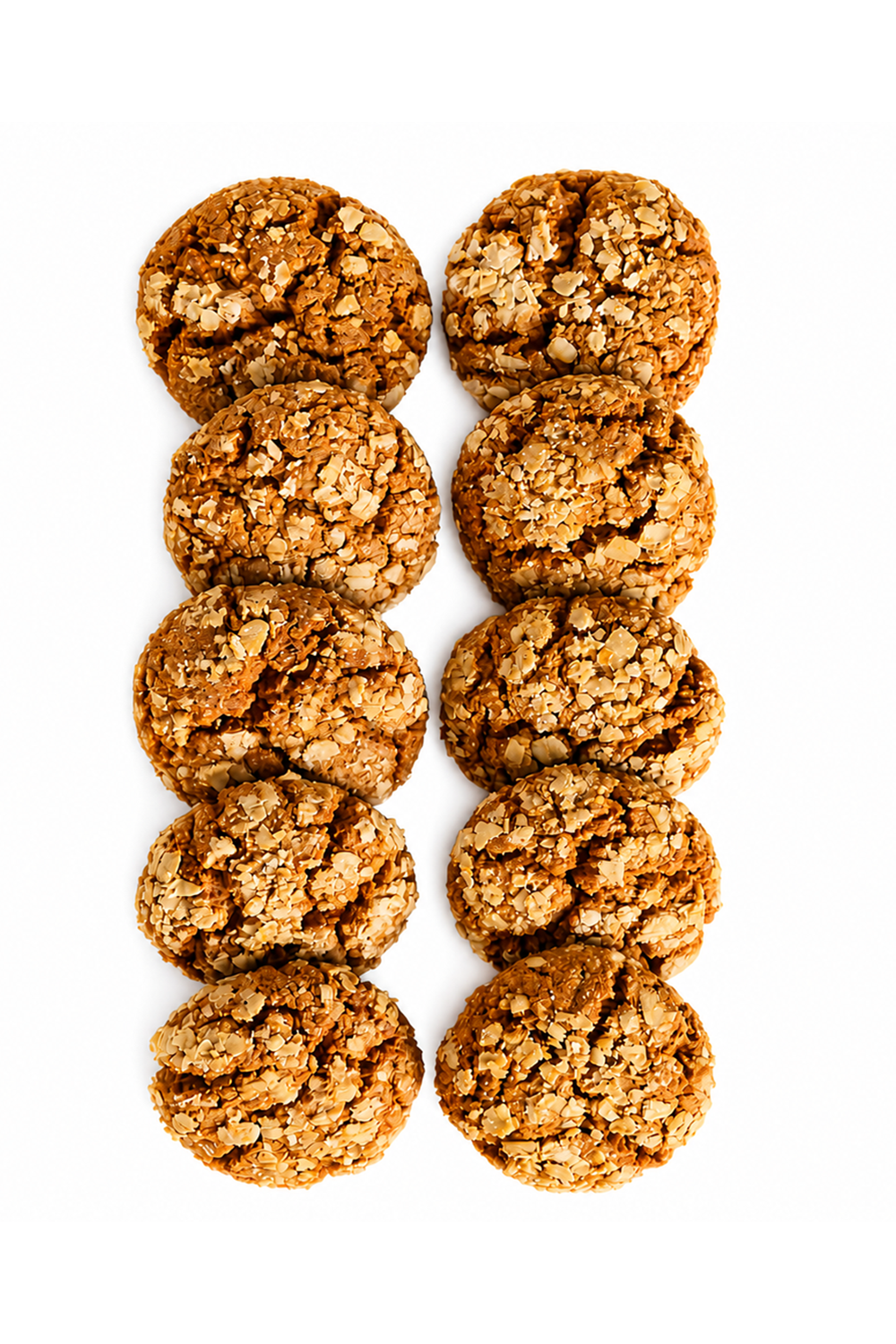Crunchy Oat Cookies.