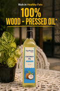 Coconut Oil - Wood Pressed 500ml (2 Unit Pack)