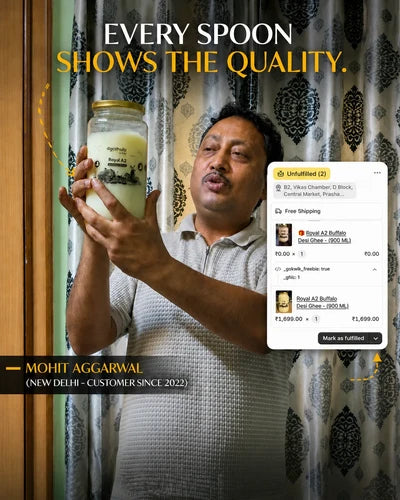 Cow A2 Vedic Desi Ghee