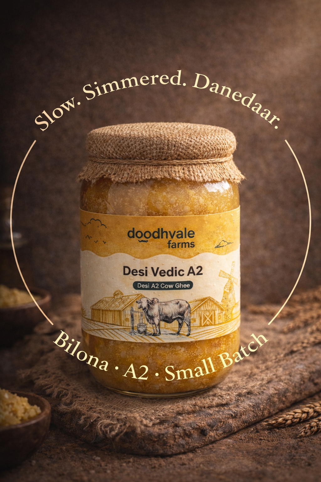 Cow A2 Vedic Desi Ghee