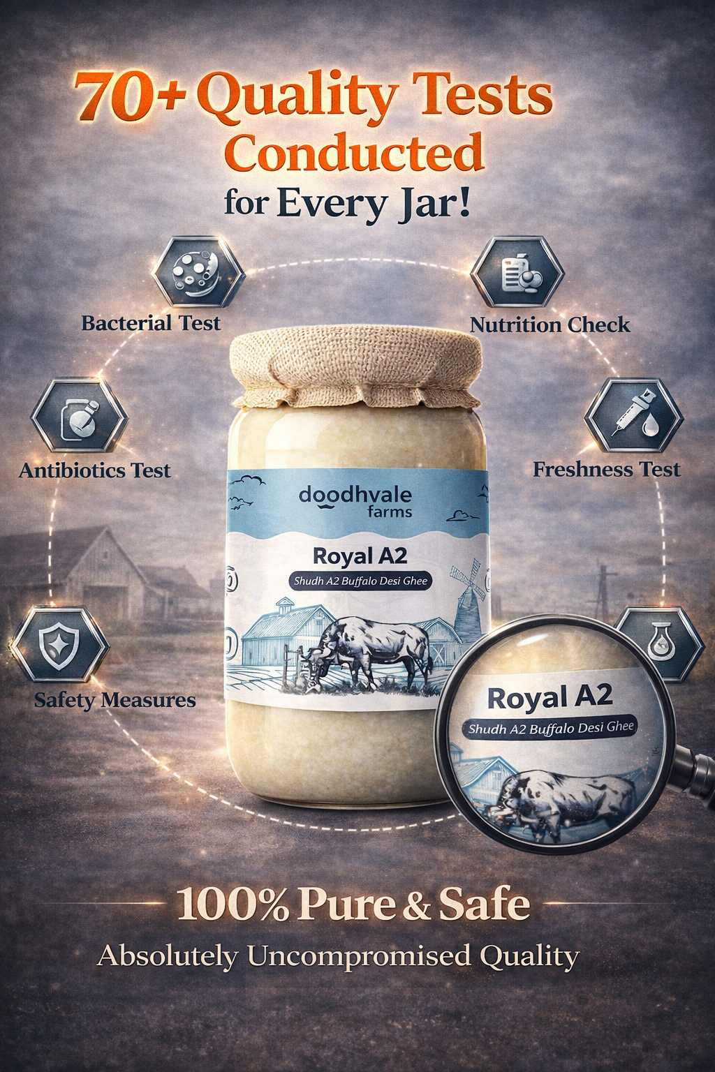 (Unlisted) - Royal A2 Buffalo Desi Ghee
