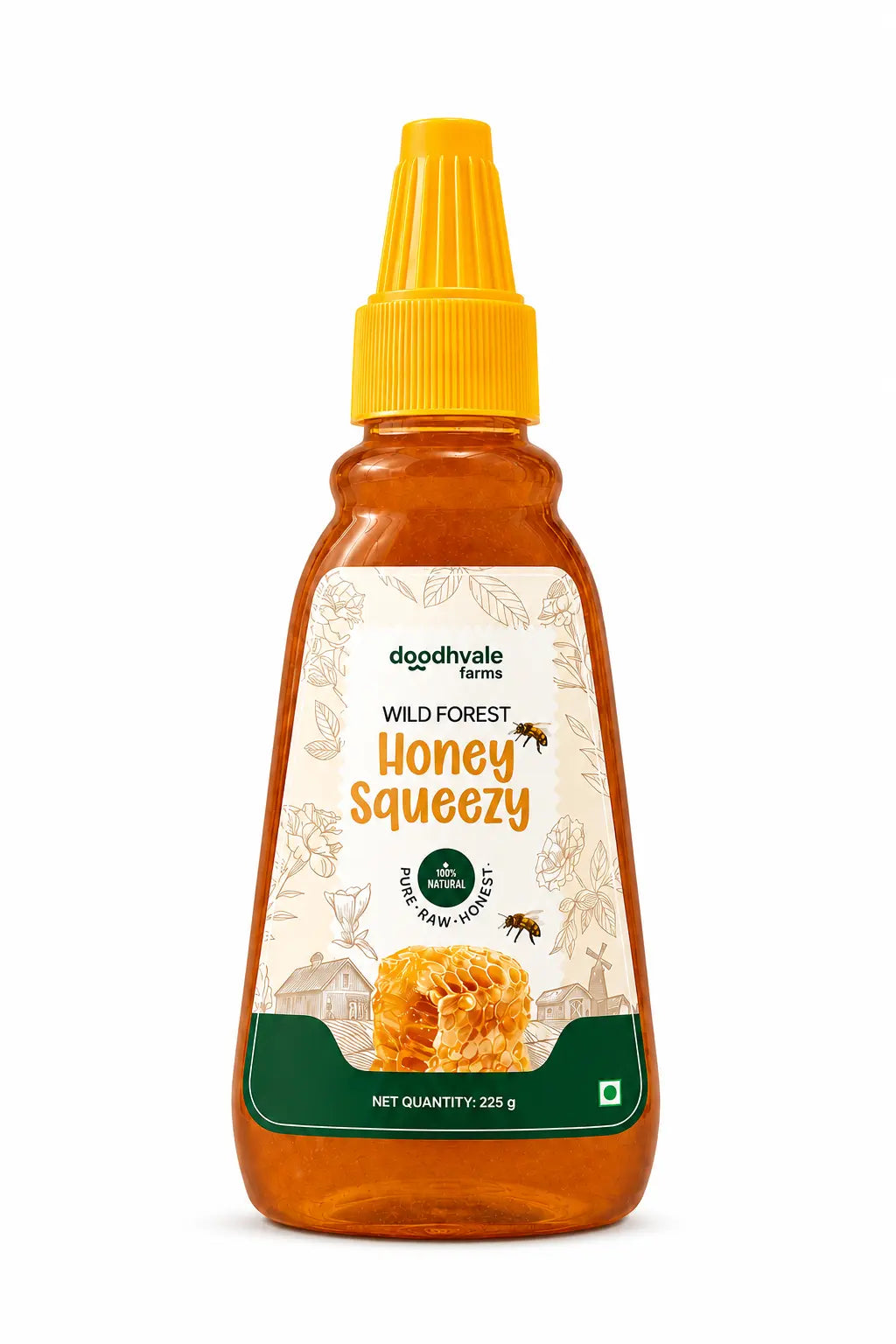 Wild Forest Honey Squeezy | 100% Organic & Natural