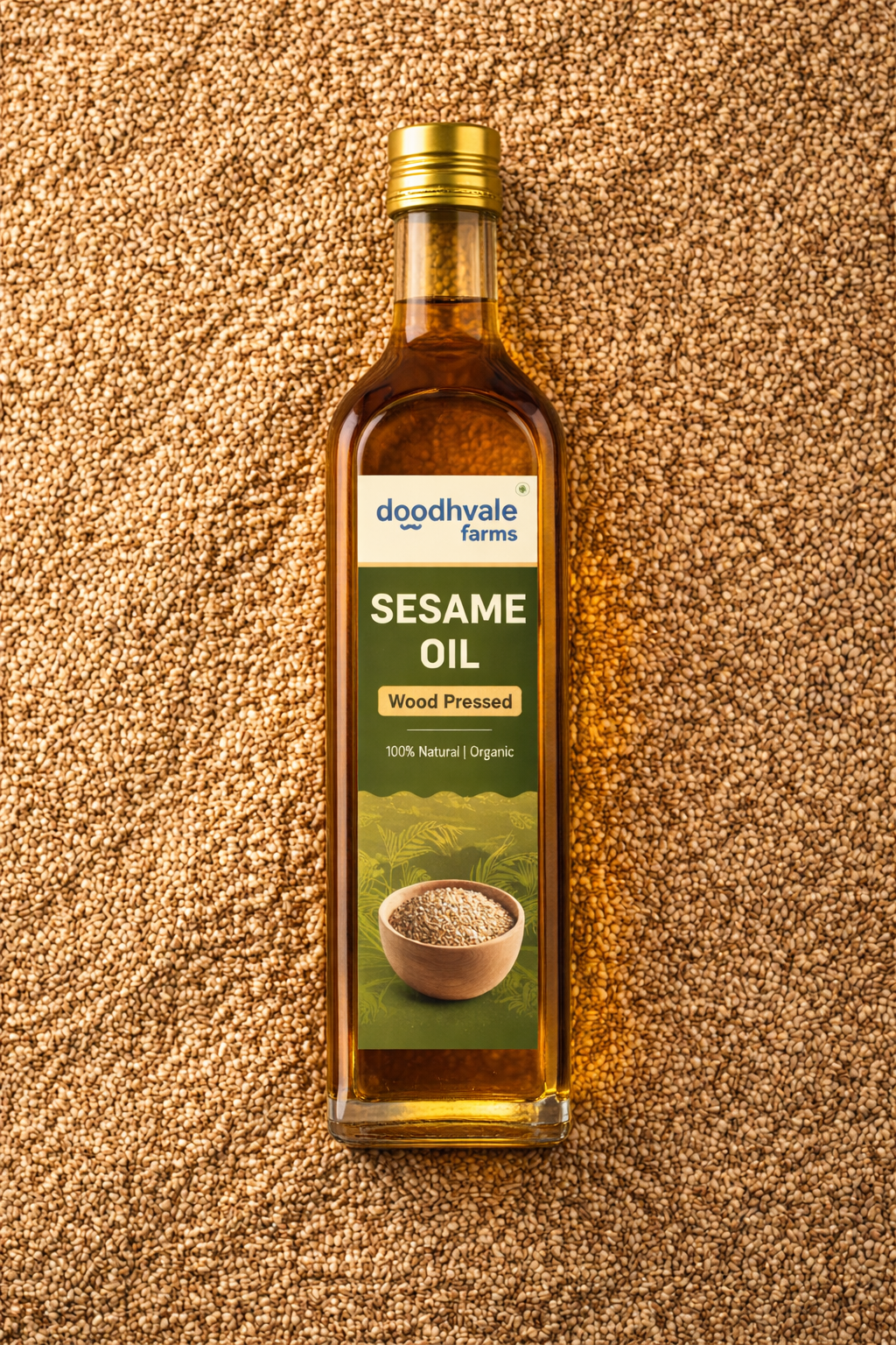 Sesame Oil - Wood Pressed (Buy 1 Get 1 Free)