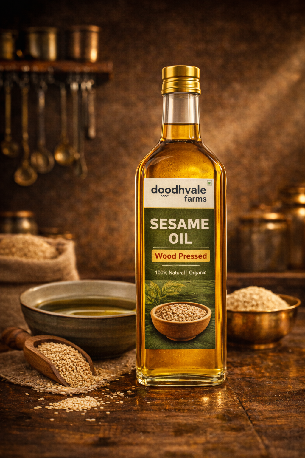 Sesame Oil - Wood Pressed