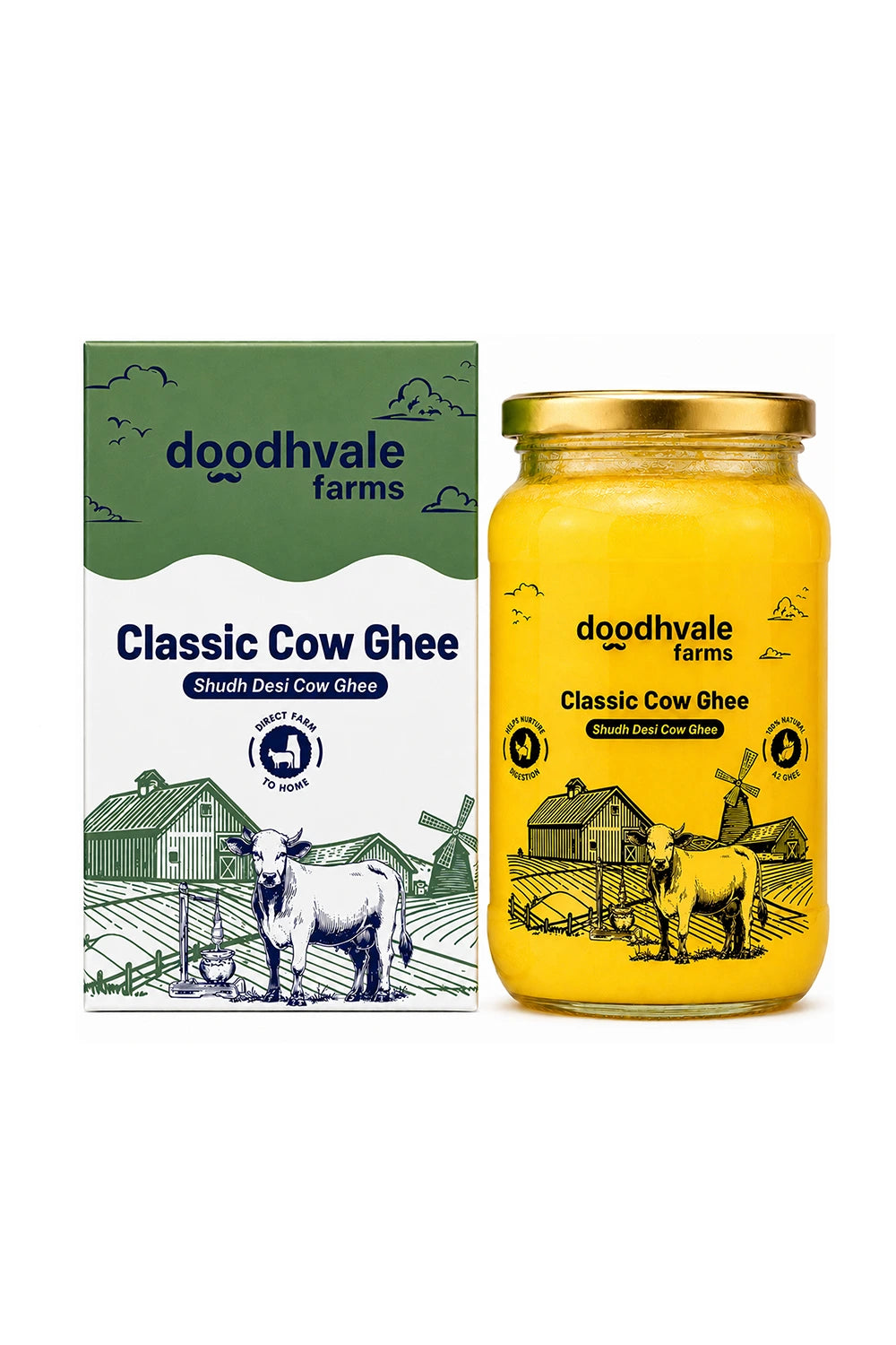 Classic Cow Shuddh Bilona Ghee