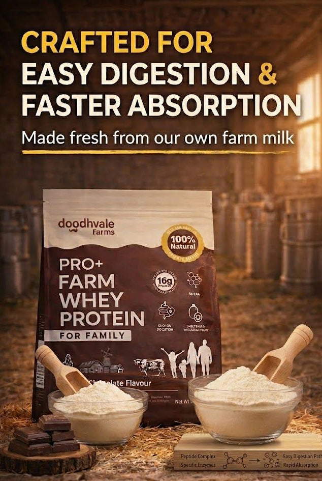 PRO+ Farm Protein Advanced - Belgian Chocolate - 25g/scoop + Free Gift