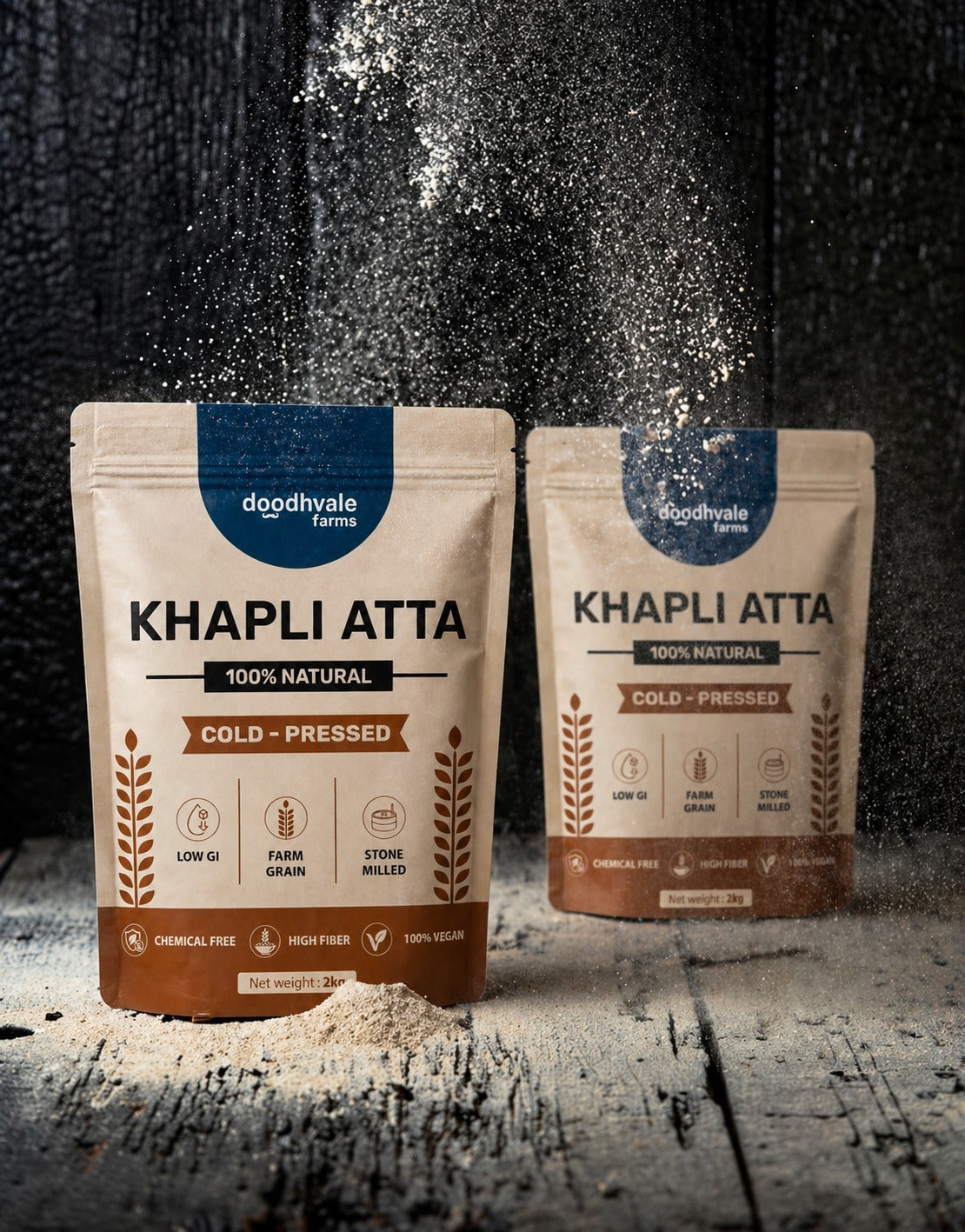 Khapli Atta – Cold Pressed | 2kg