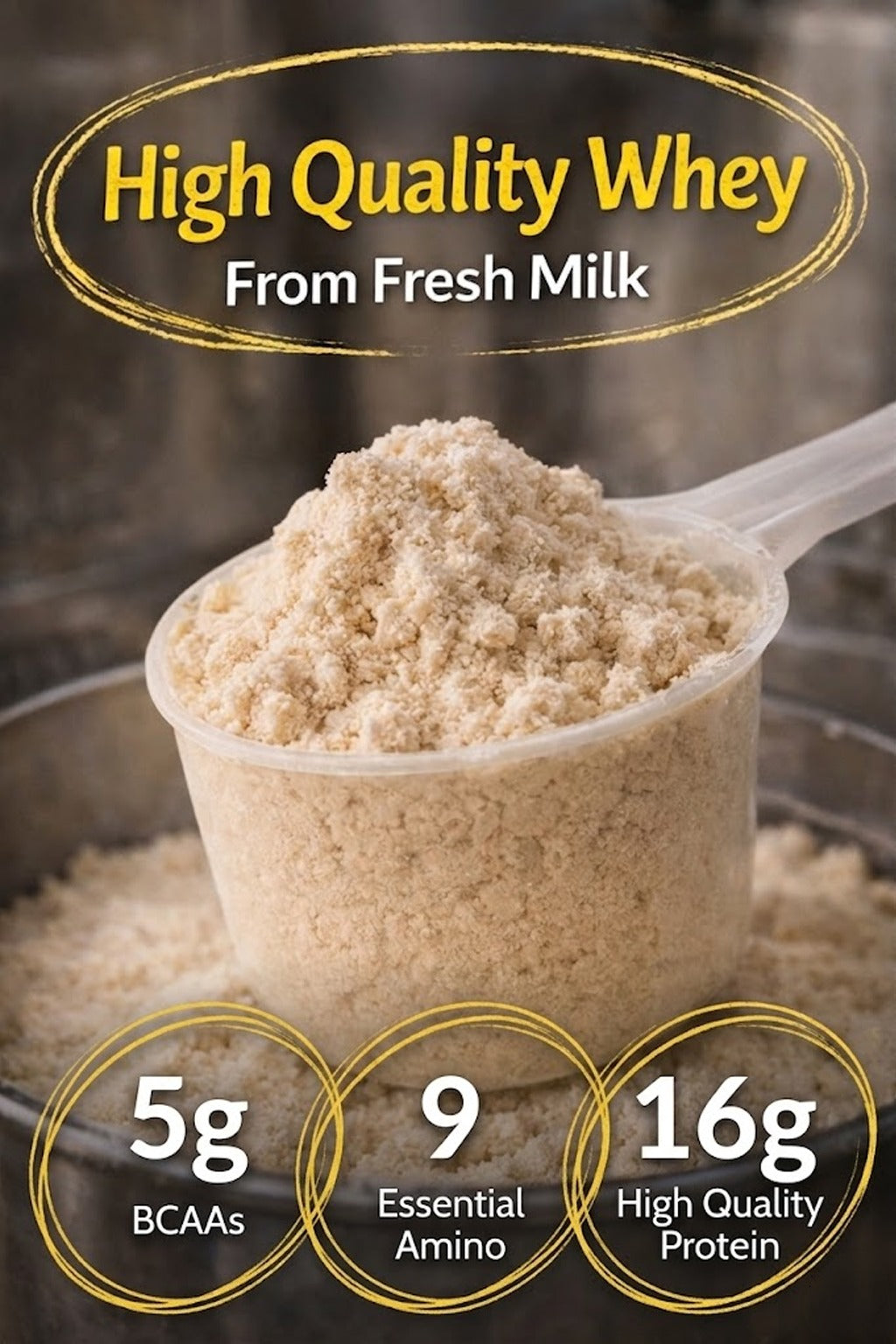 PRO+ Farm Protein For Family - Kesar Badam - 16g/scoop + Free Gift
