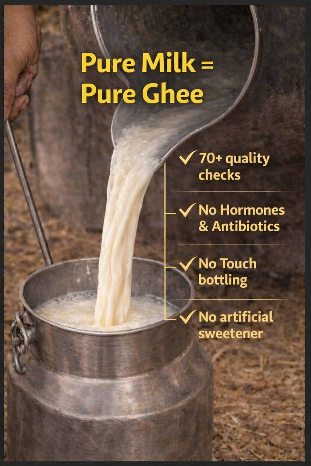 Cow A2 Vedic Desi Ghee B1G2