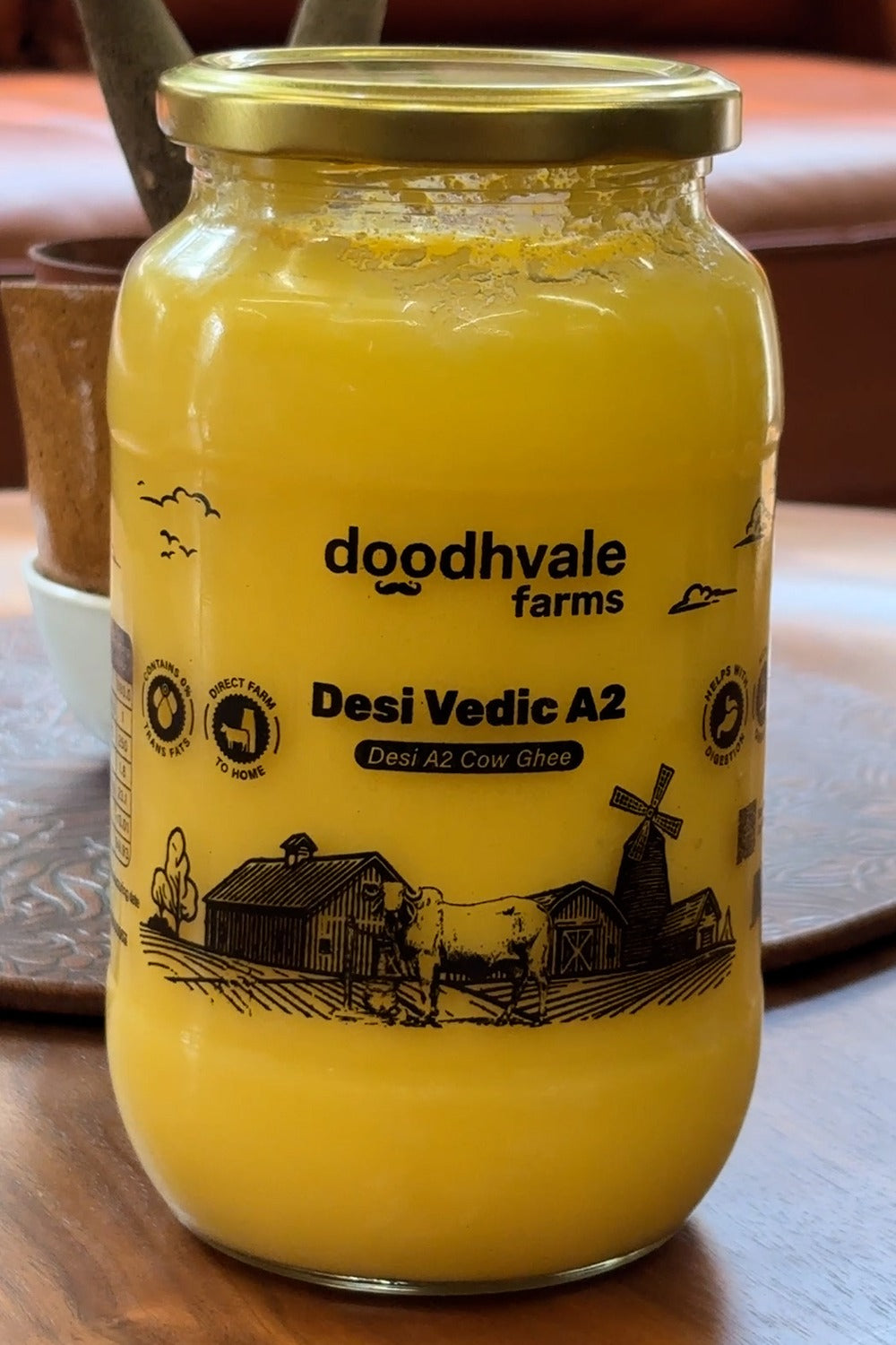 🎁 Cow A2 Vedic Desi Ghee - (330 ML)