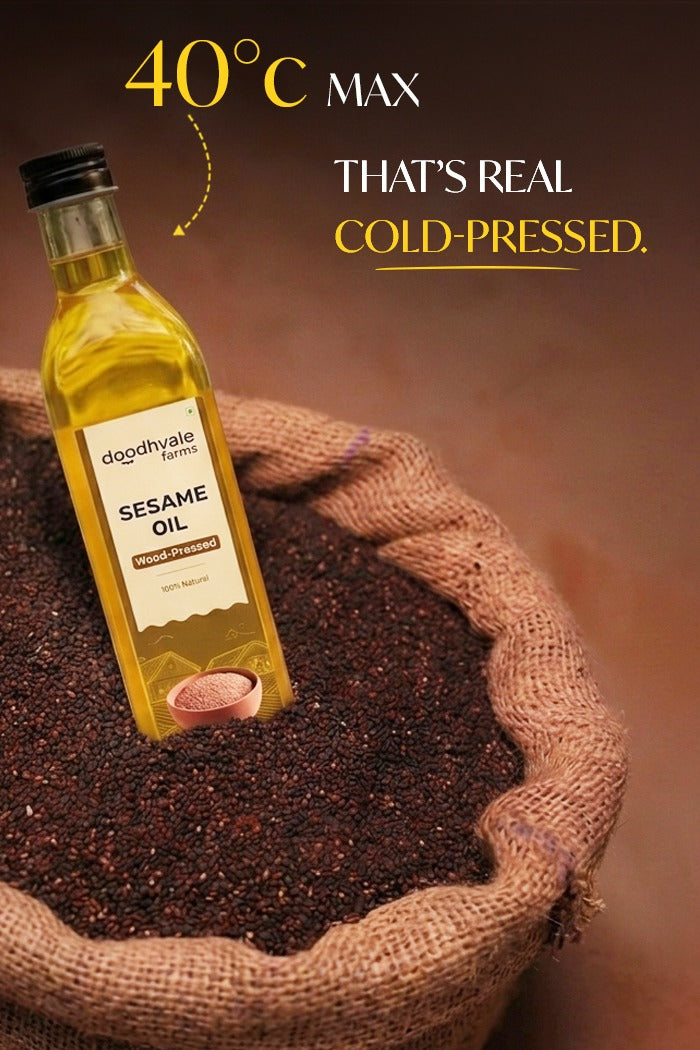 Sesame Oil - Wood Pressed (2 Unit Pack)
