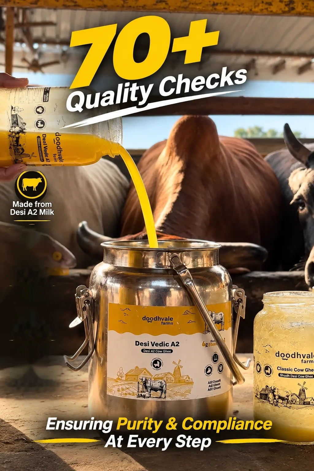 Doodhvale Farms Desi Ghee