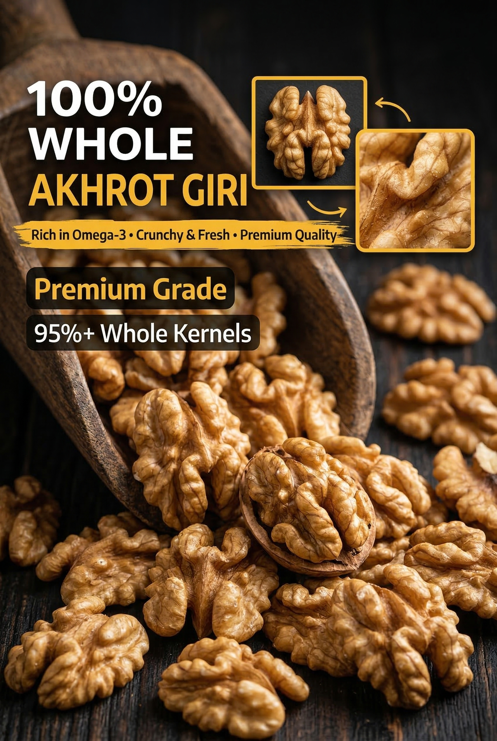 Farm Select Walnut - Akhrot Giri