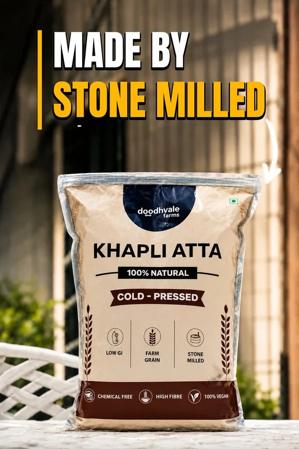 Khapli Atta – Cold Pressed | 2kg | Buy 1 Get 1 Free