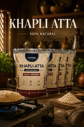 Khapli Atta – Cold Pressed | (2kg) : Buy 3 Get 2 Free