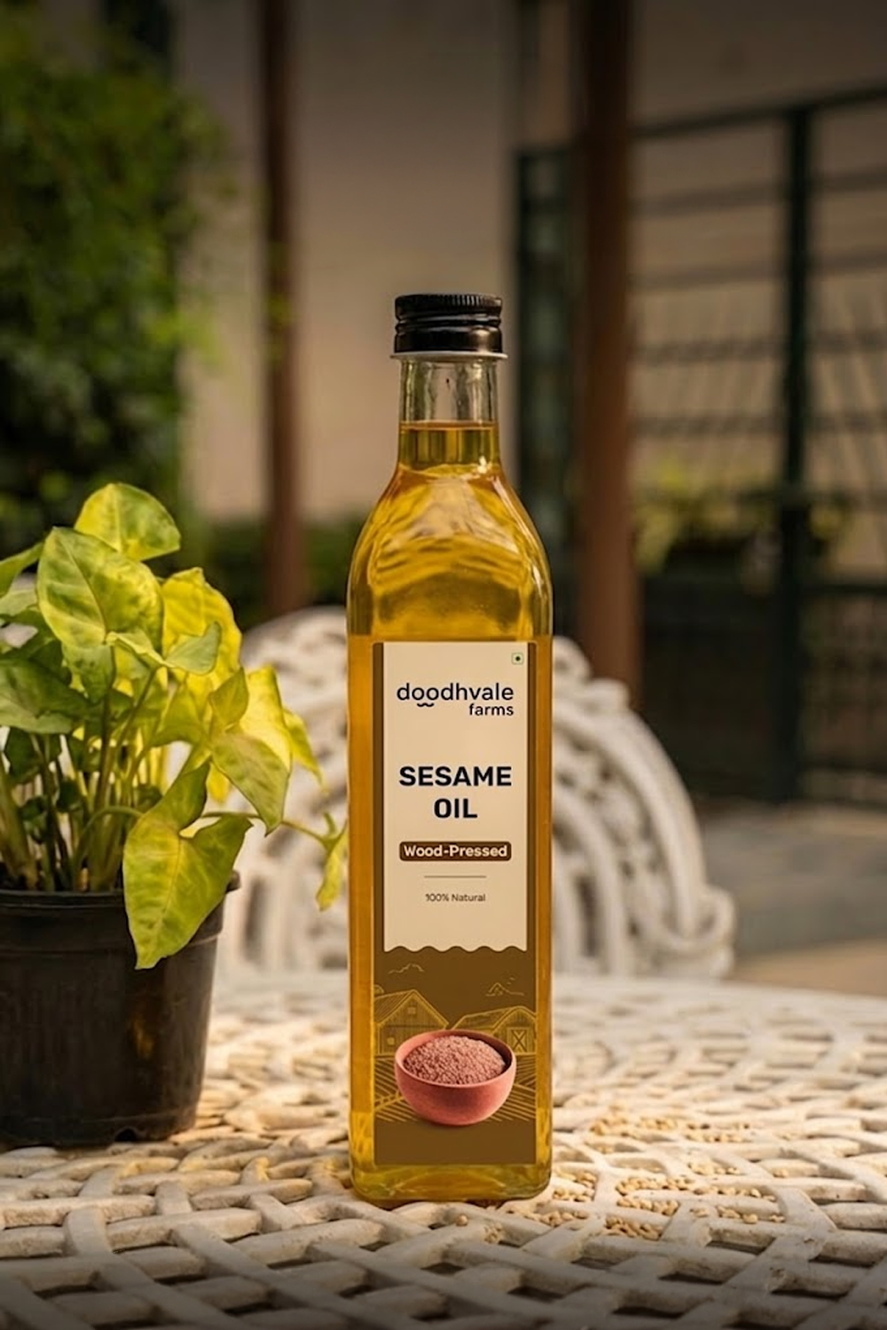 Sesame Oil - Wood Pressed.