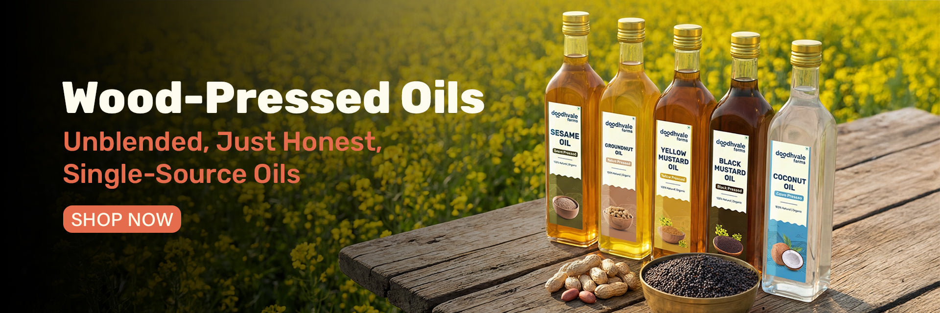 Wood Pressed Oils