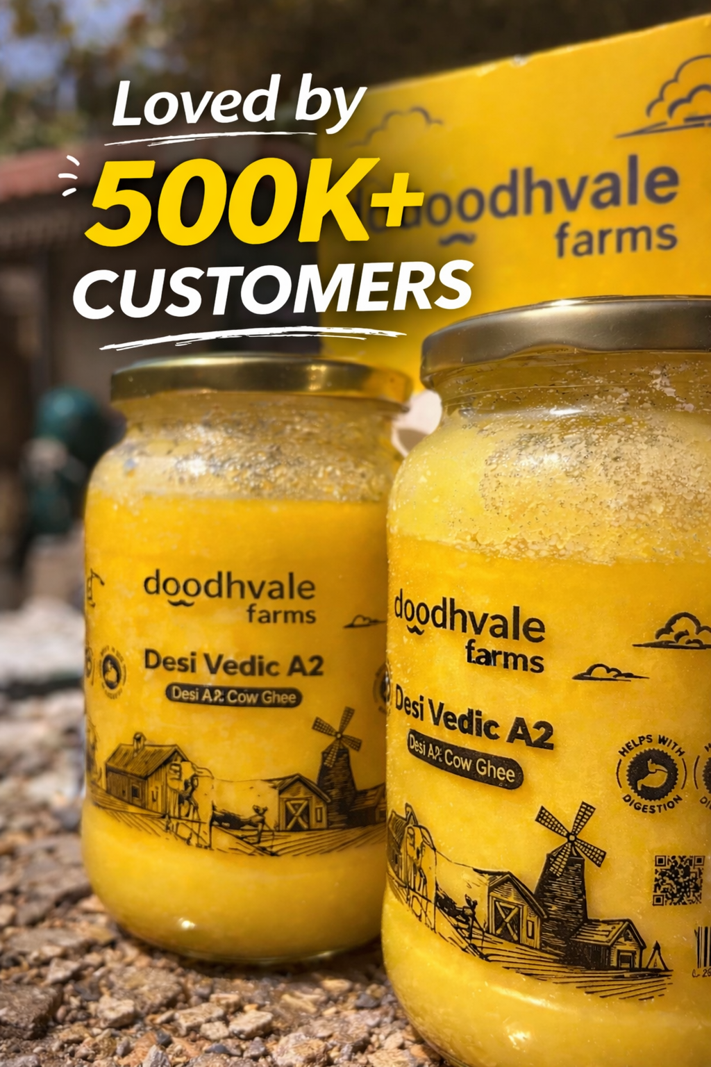 Cow A2 Vedic Desi Ghee B1G2