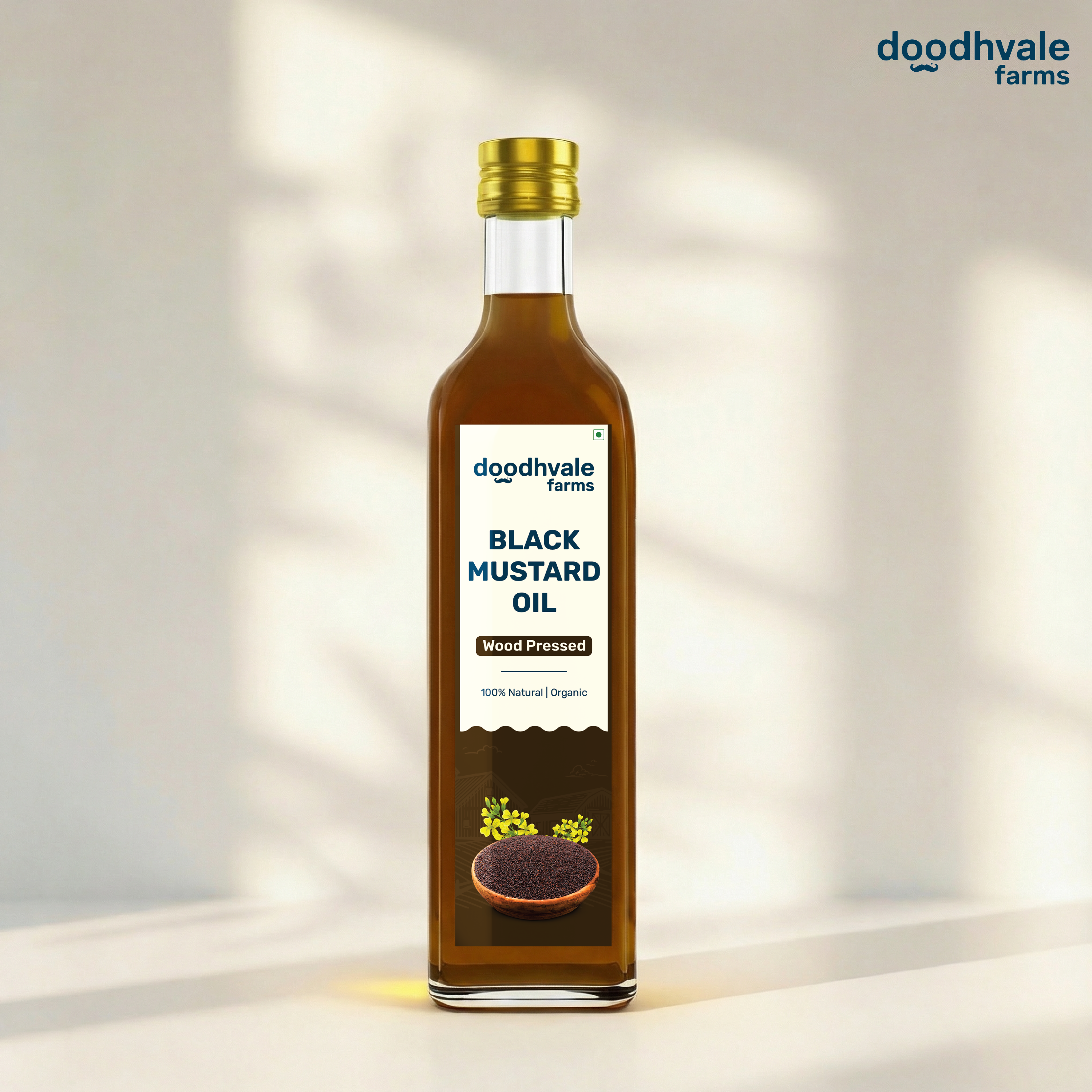 Black Mustard Oil - Wood Pressed