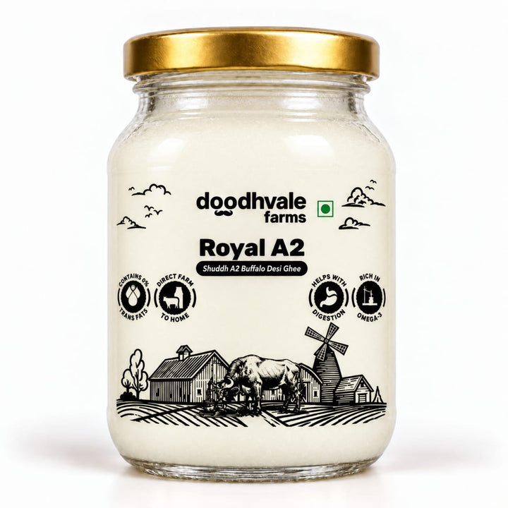 Royal A2 Buffalo Desi Ghee - (330 ML)