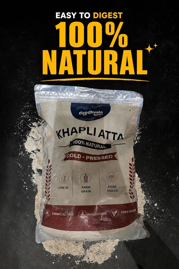 Khapli Atta – Cold Pressed | 2kg | Buy 1 Get 1 Free