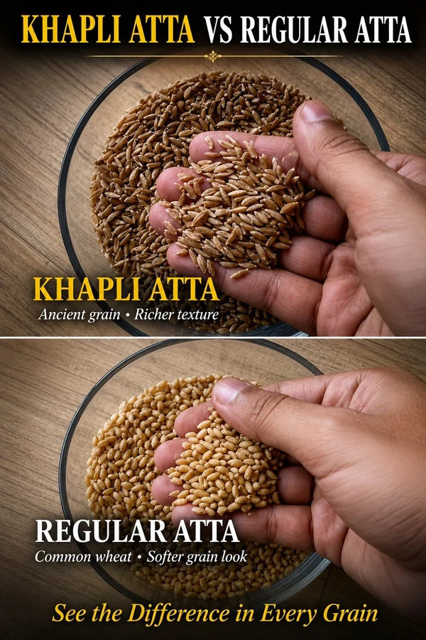 Khapli Atta – Cold Pressed | 2kg | Buy 1 Get 1 Free