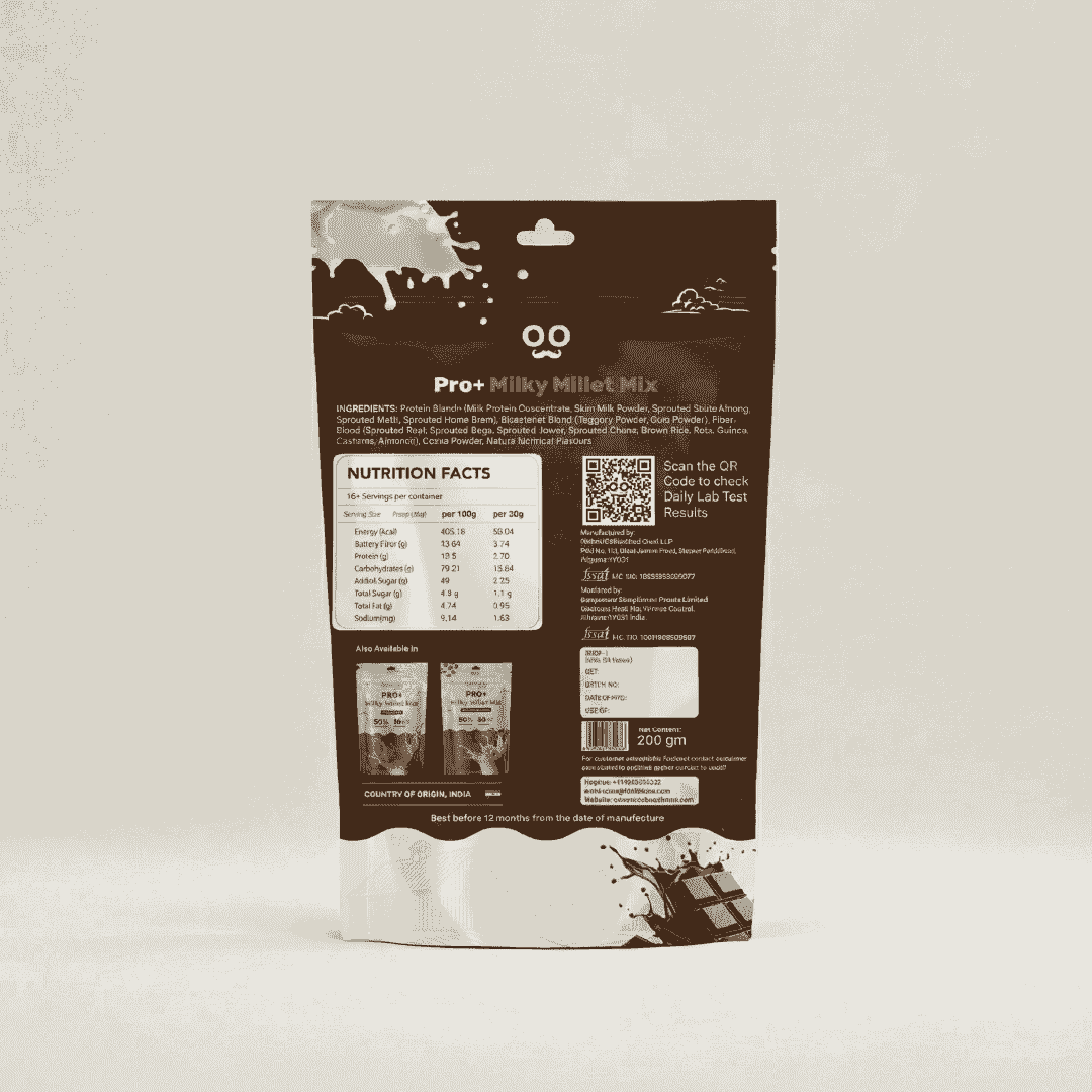 Pro+ Milky Millet Mix - Super Chocolate Flavour
