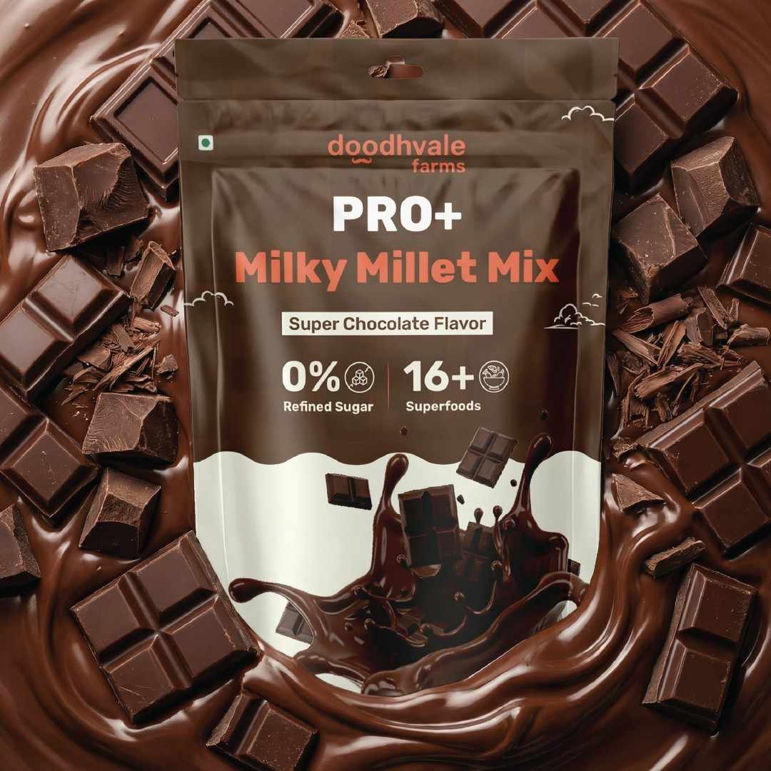 Pro+ Milky Millet Mix - Super Chocolate Flavour.