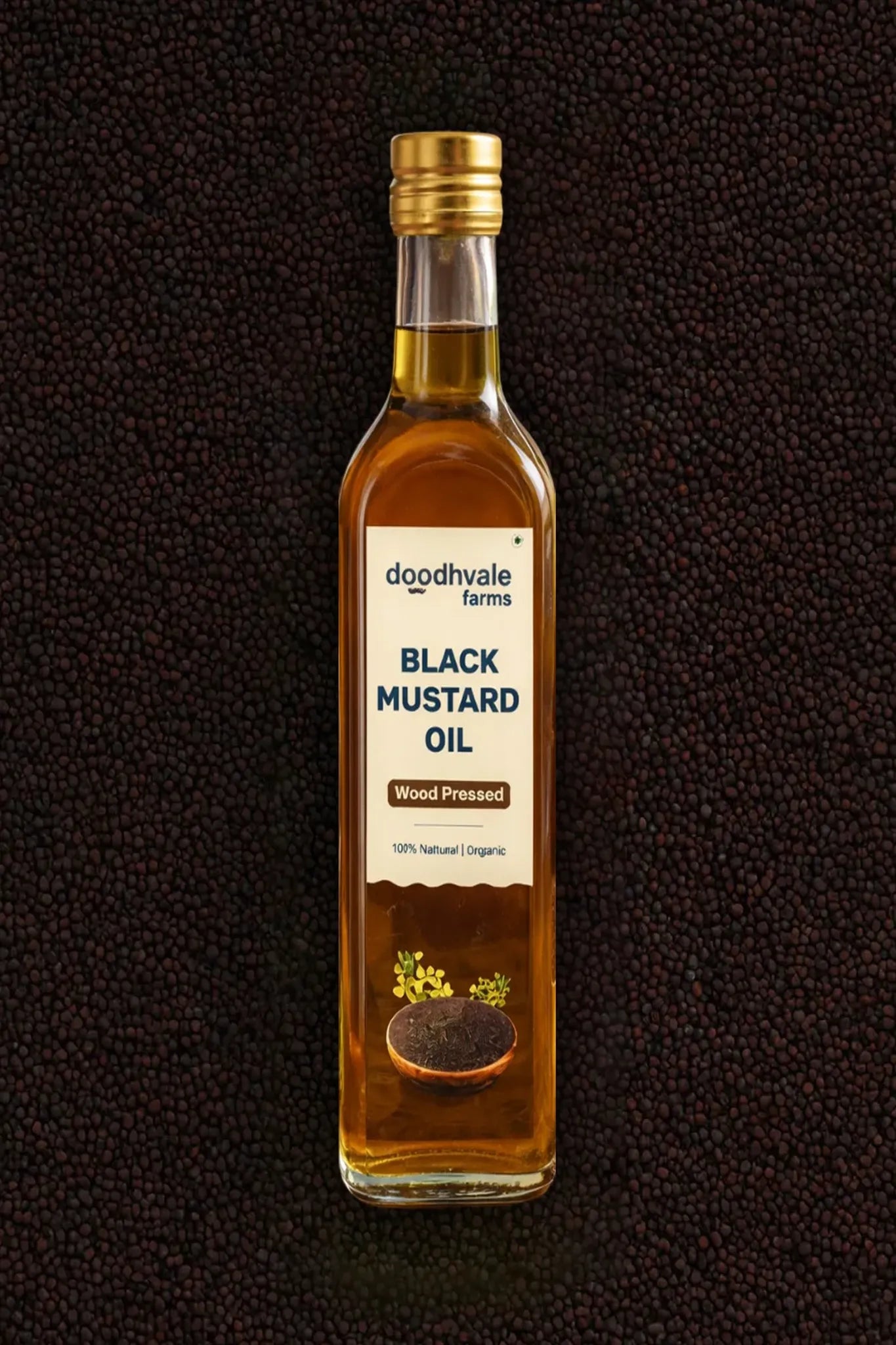 Black Mustard Oil - Wood Pressed