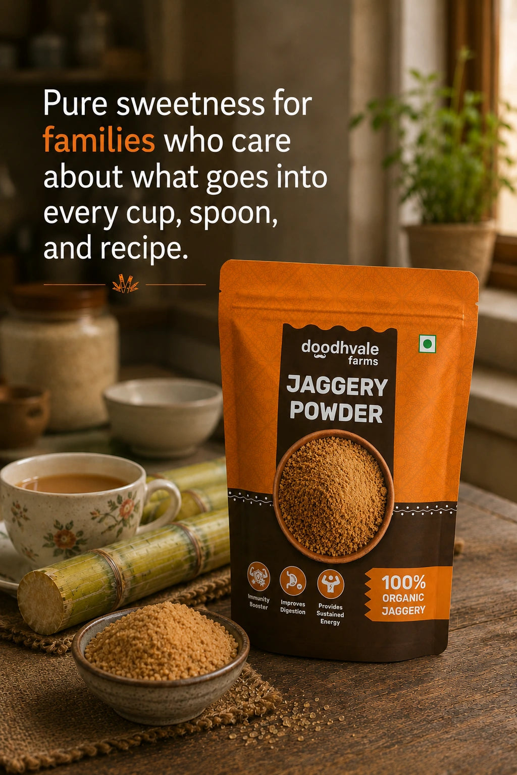 Flash Sale - Jaggery Powder – 100% Organic & Certified
