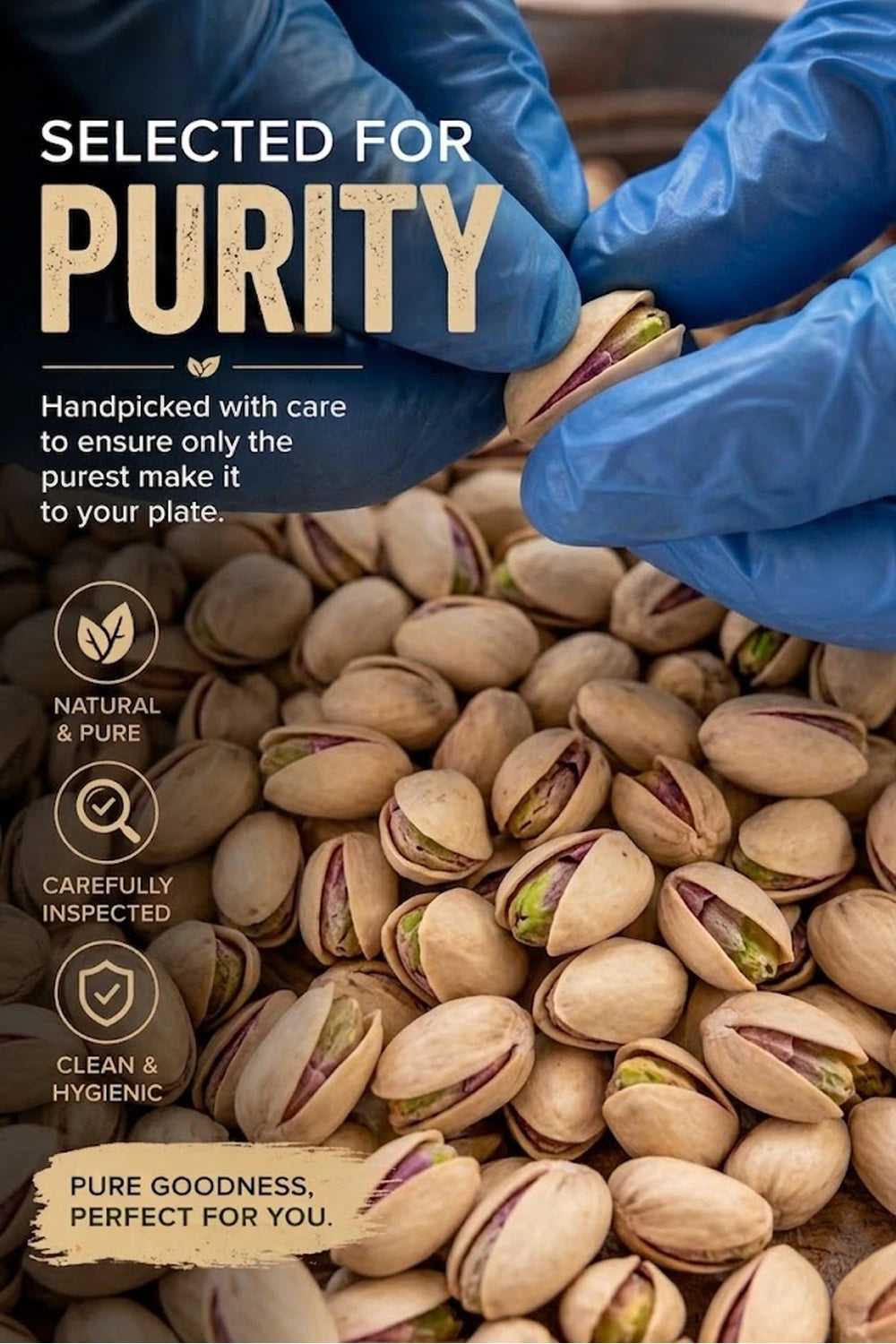 Raw Californian Pistachios - Pista  2 Unit Pack