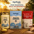 Kalanamak Rice (2 kg) + Royal A2 Buffalo Desi Ghee (900 ml) Combo