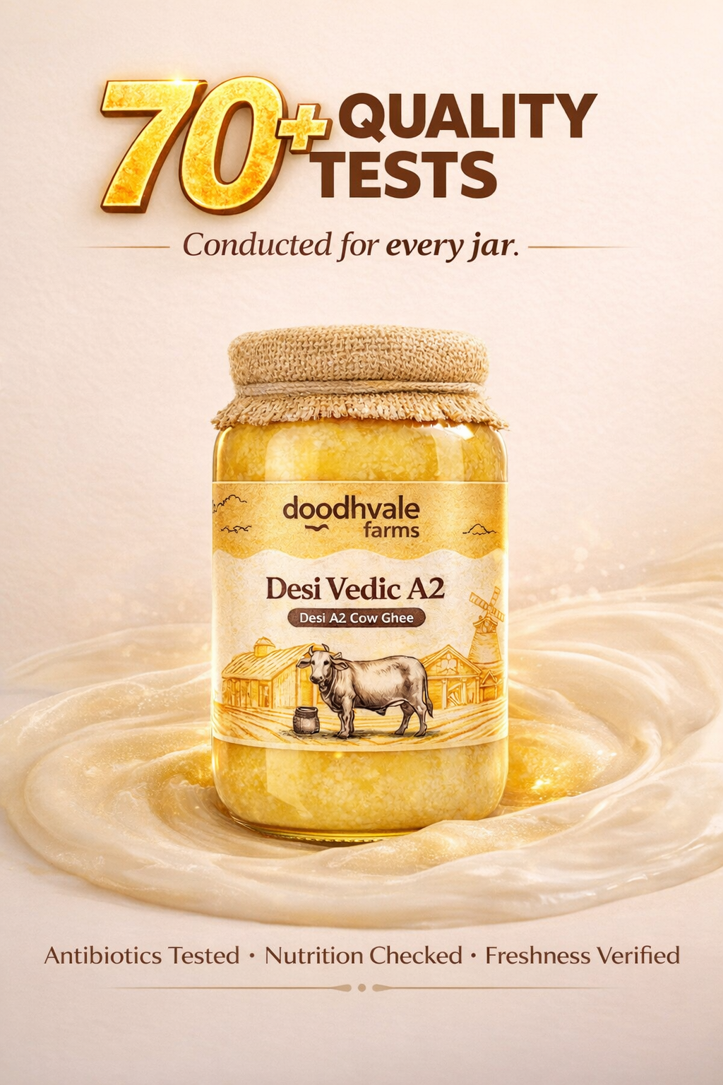 Cow A2 Vedic Desi Ghee