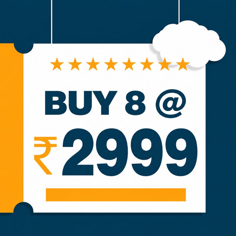 Buy 8 for ₹2,999