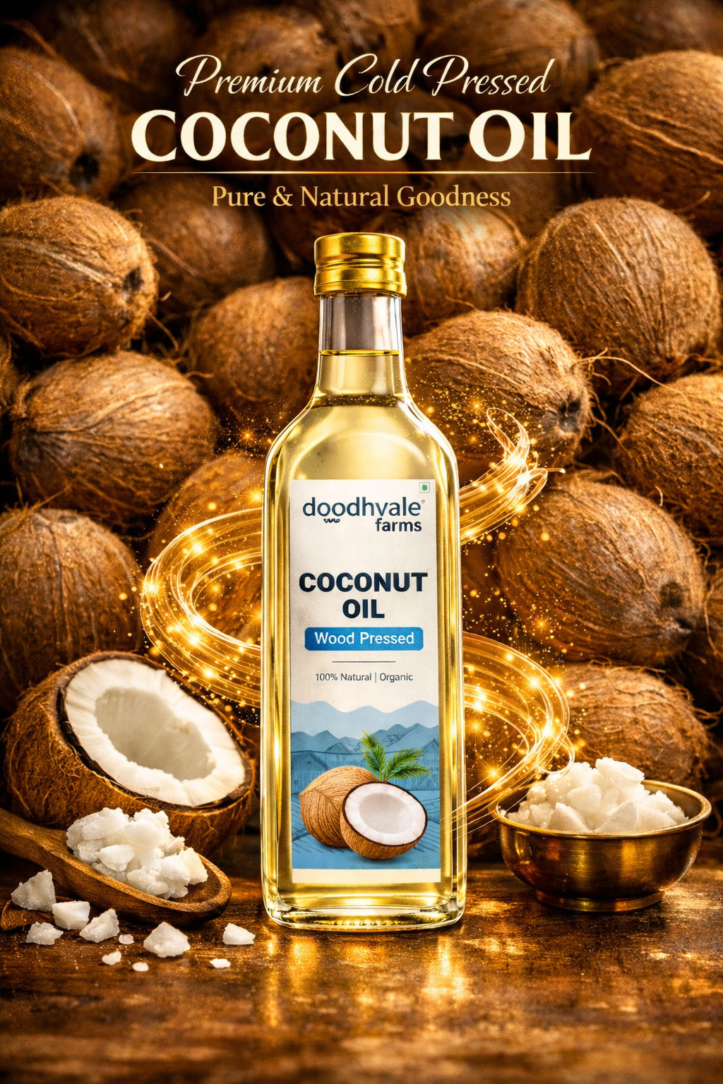 Coconut Oil - Wood Pressed