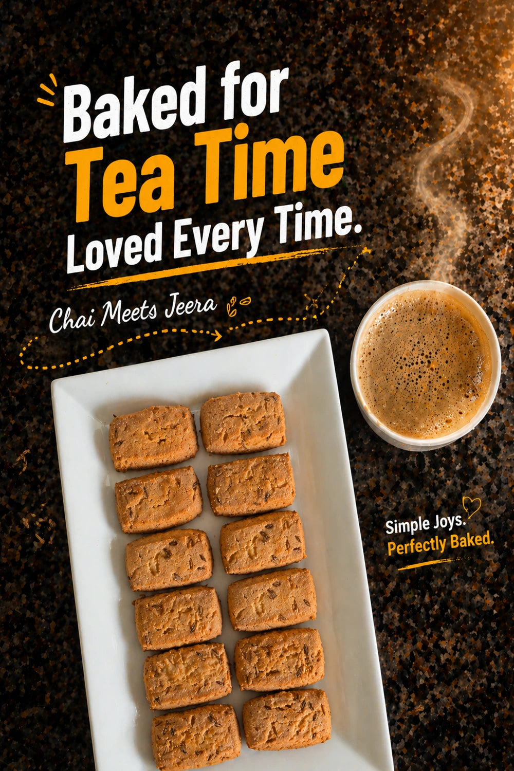 Ajwain biscuit.