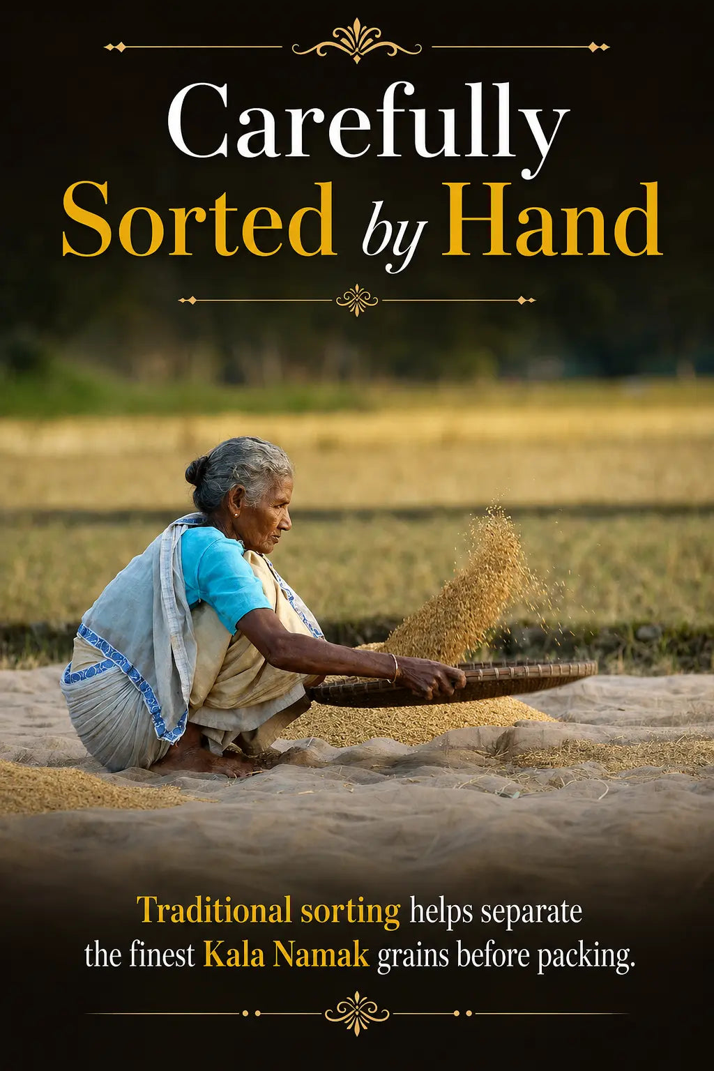 Kala Namak Rice – GI-Tagged Heritage Rice | High Protein