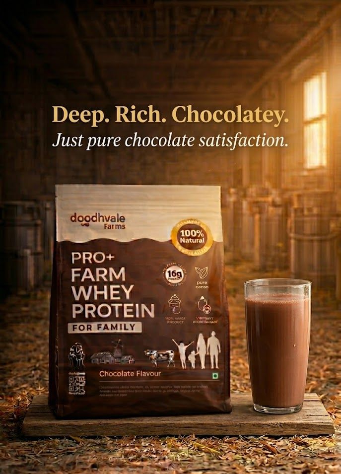PRO+ Farm Protein Advanced - Belgian Chocolate - 25g/scoop + Free Gift
