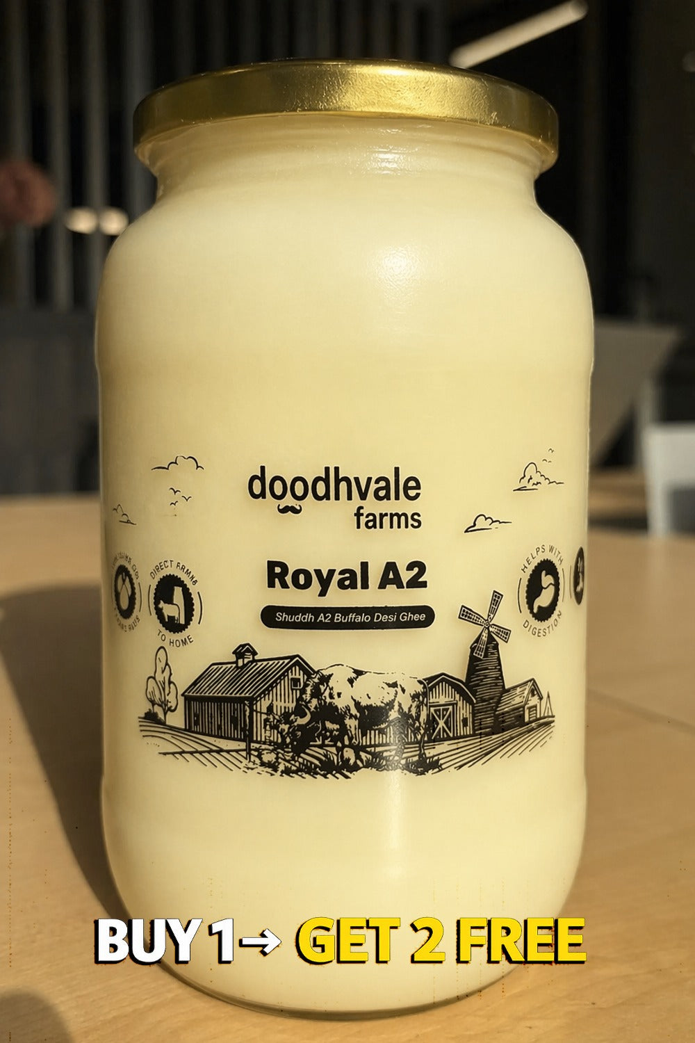 Royal A2 Buffalo Desi Ghee B1G2