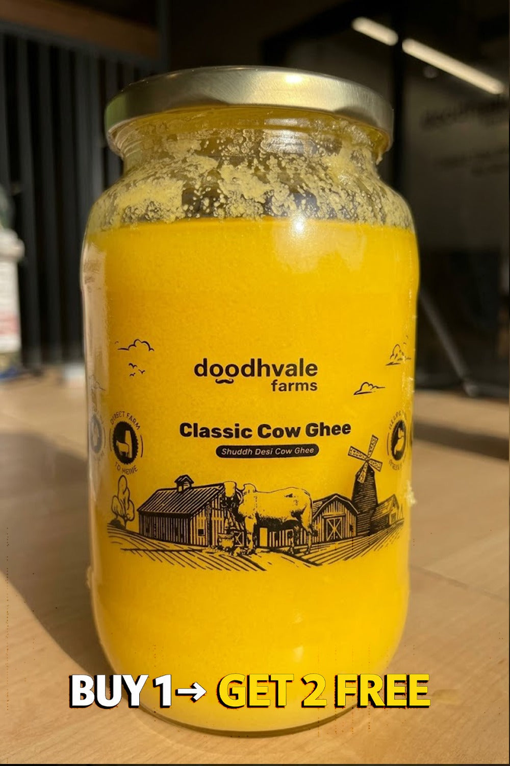 Classic Cow Bilona Ghee B1G2