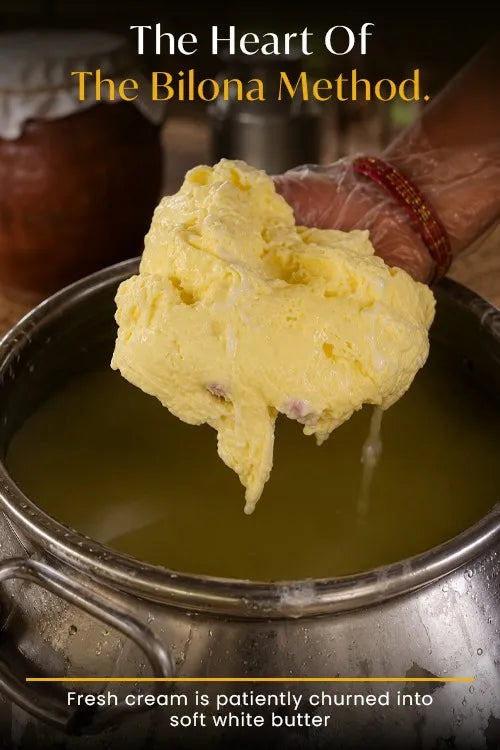 Cow A2 Vedic Desi Ghee - (900 ML)