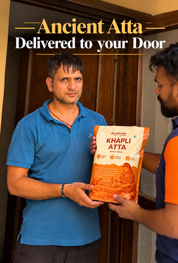 <div class="metafield-rich_text_field"><p><strong>Ancient Khapli Atta Delivered </strong></p></div>