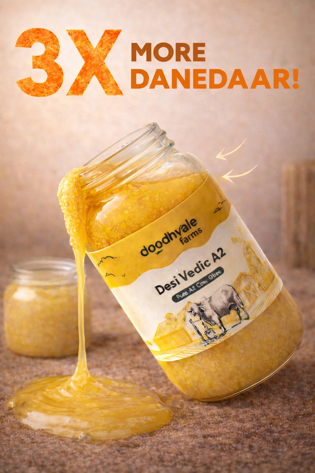 Cow A2 Vedic Desi Ghee