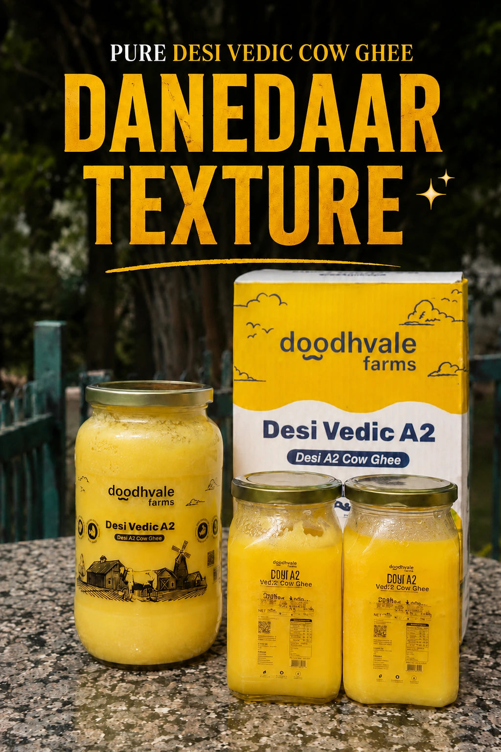 Cow A2 Vedic Desi Ghee B1G2