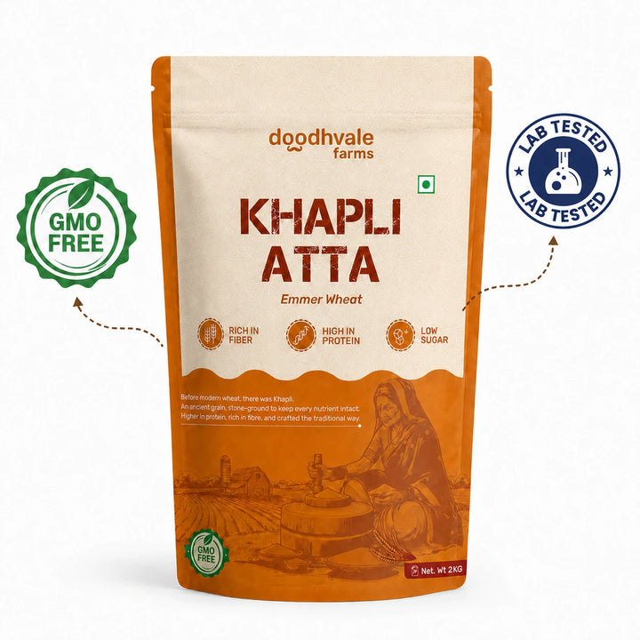 Khapli Atta – Cold Pressed | 2kg