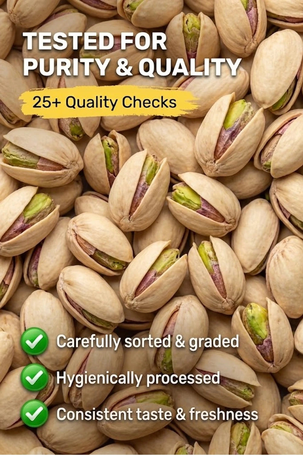 Raw Californian Pistachios - Pista  2 Unit Pack